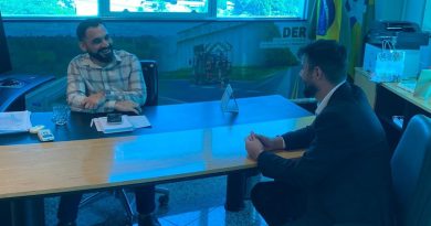 Deputado Nim Barroso se reúne com diretor do DER para tratar de demandas estratégicas para o desenvolvimento de Rondônia